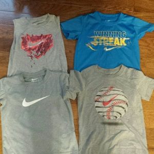 4 Nike shirts